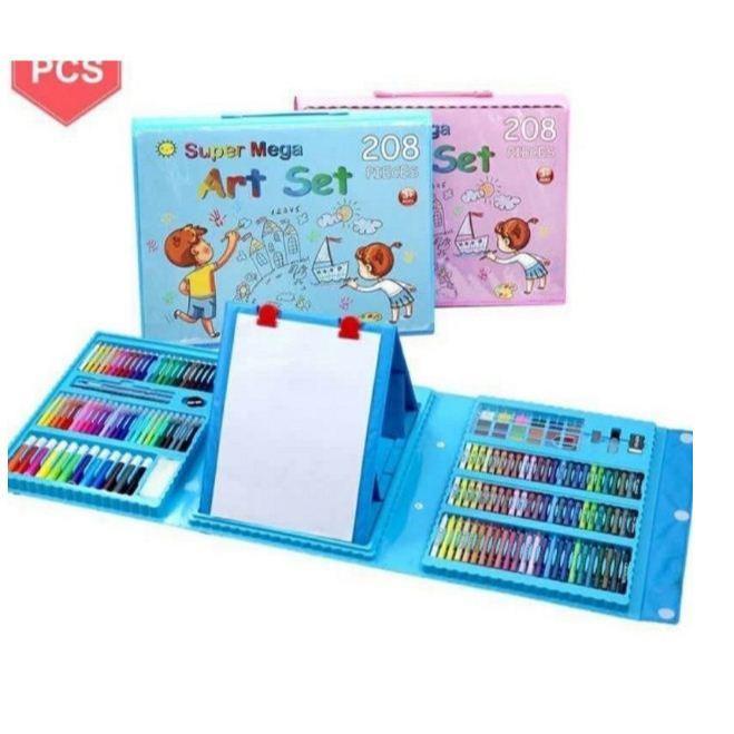 

Crayon Super Mega Art Set 208pcs -Alat Gambar Crayon Super Mega
