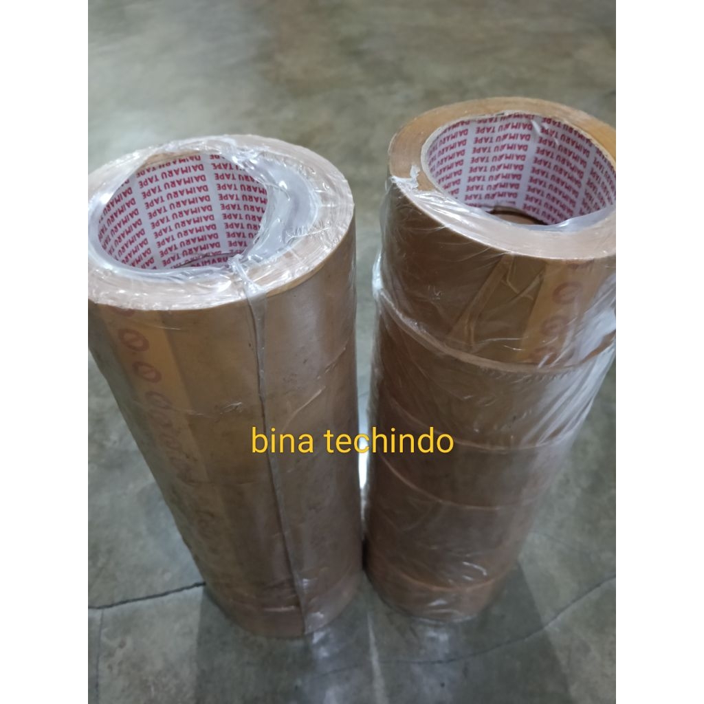 LAKBAN DAIMARU TAPE 2INCHI 48MM X 90YARD. ISOLASI OPP PACKING KARTON. SOLATIP DAIMARU TAPE 2". LAKBA
