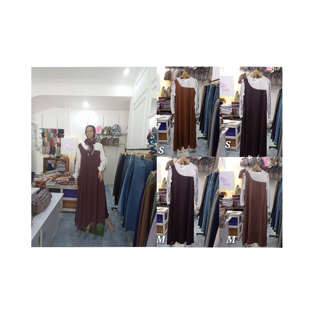 Gamis DnL Luxury Kombinasi