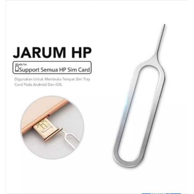 (ini harga per bungkus)JARUM HP/TUSUKAN HP/SIM TRAY EJECTOR JARUM PEMBUKA SIM CARD HP NOOSY PIN TRAY