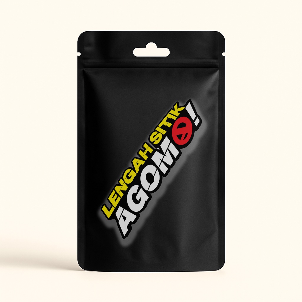 

01 STICKER KATA KATA AGOMO - STICKER AESTHETIC ANTI AIR - STICKER ANTI AIR AESTHETIC AGOMO