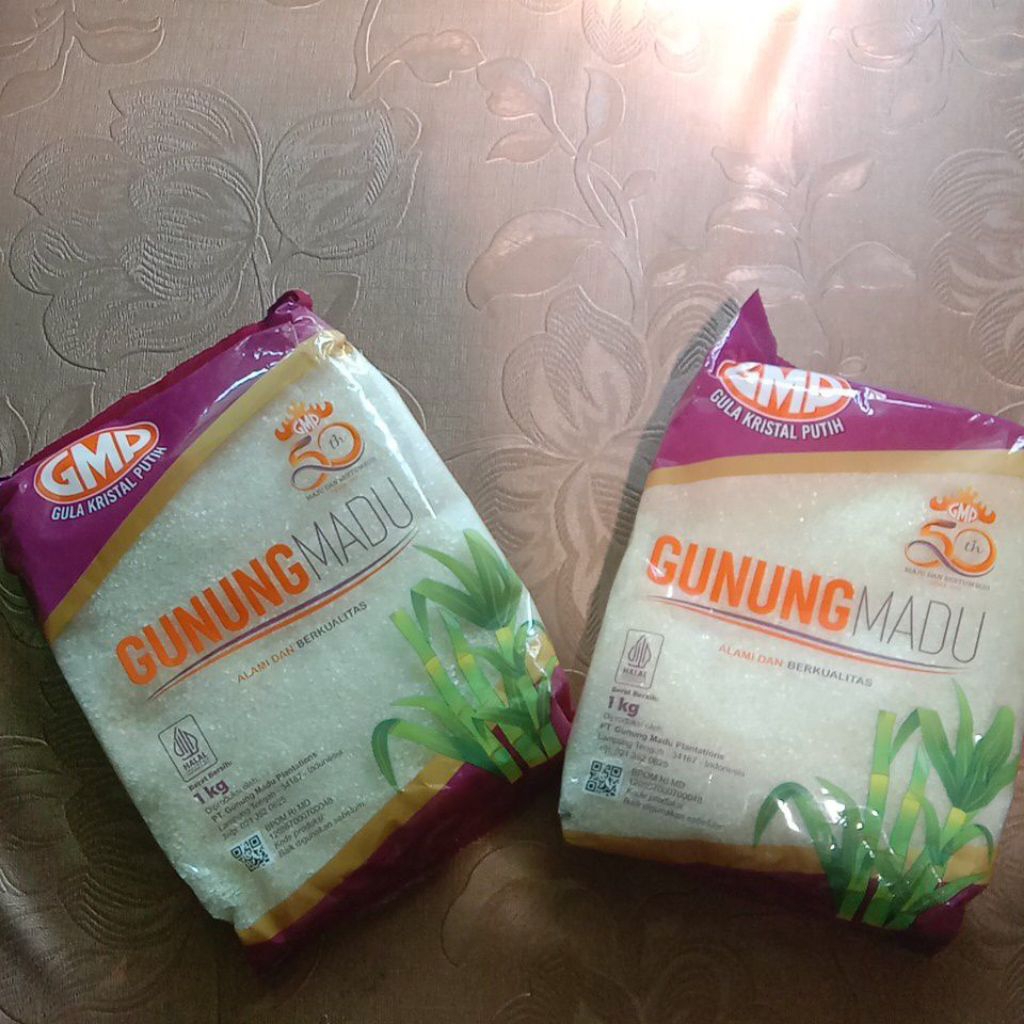 

GULA GMP/GUNUNG MADU/Kemasan 1kg/Gula/Premium