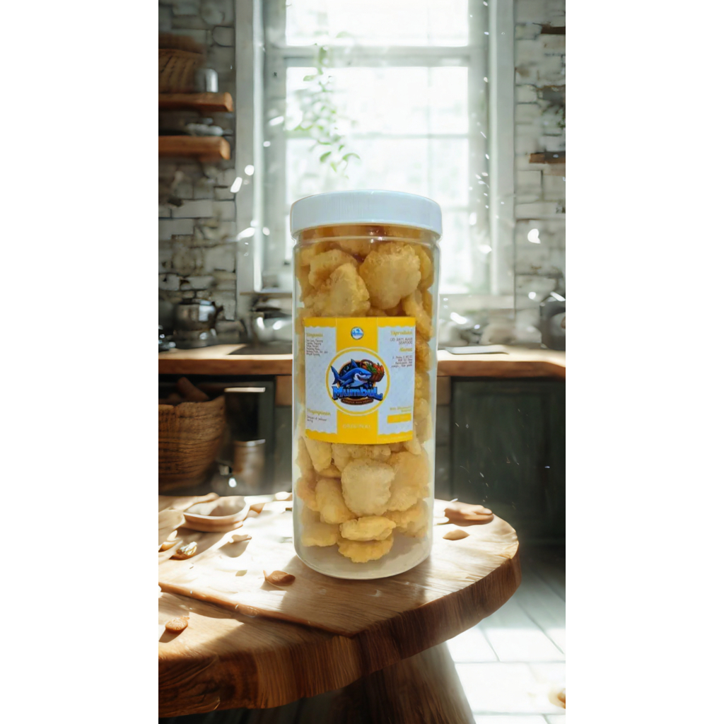 

kerupuk asli mumbul-renyah gurik- bumbu rujak siap makan