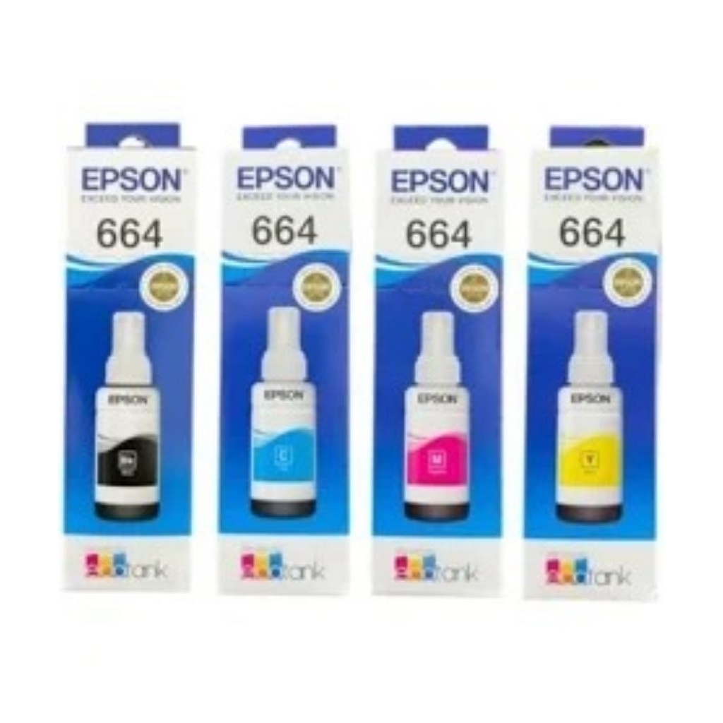 Tinta Epson 664 ORI ( L120 / L310 / L360 / L550 / L1300 / L1455 )