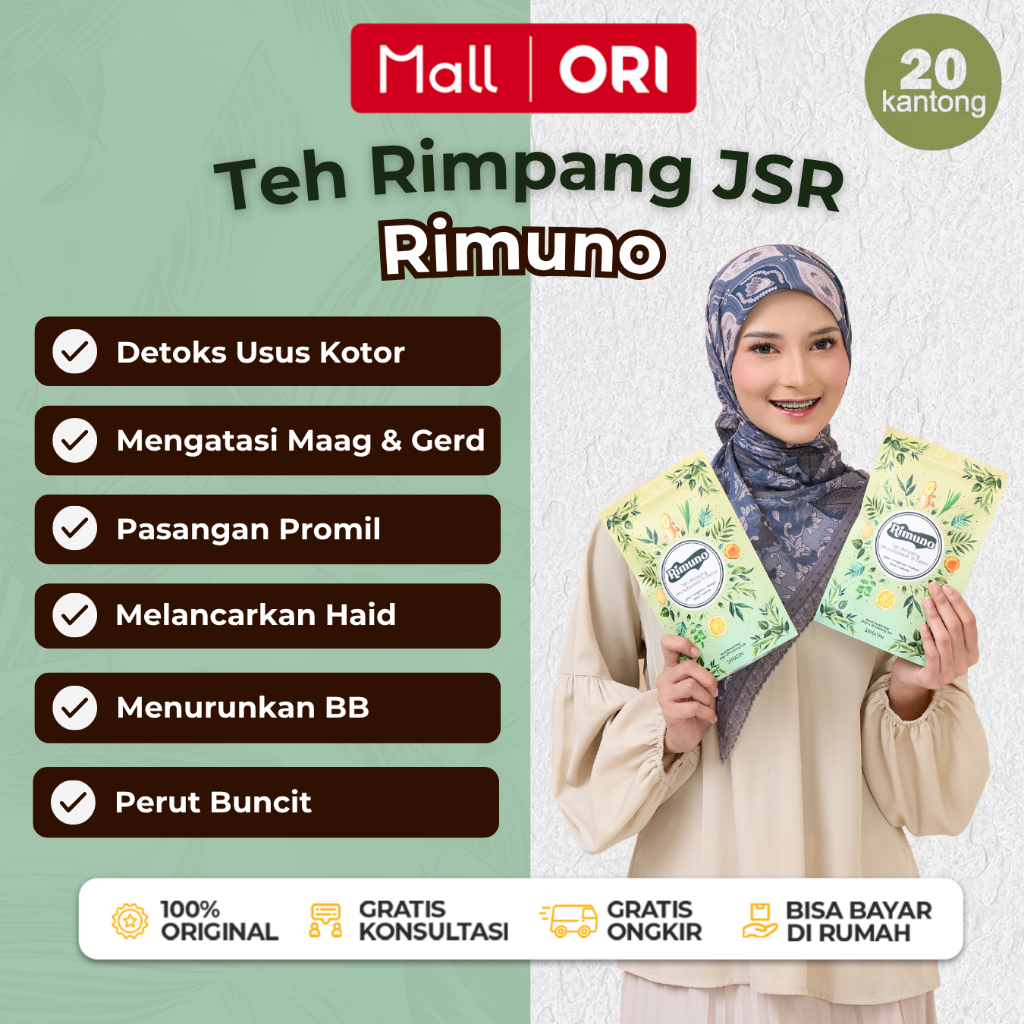 

Rimuno Teh Rimpang JSR Rempah Diet Herbal Terbaik