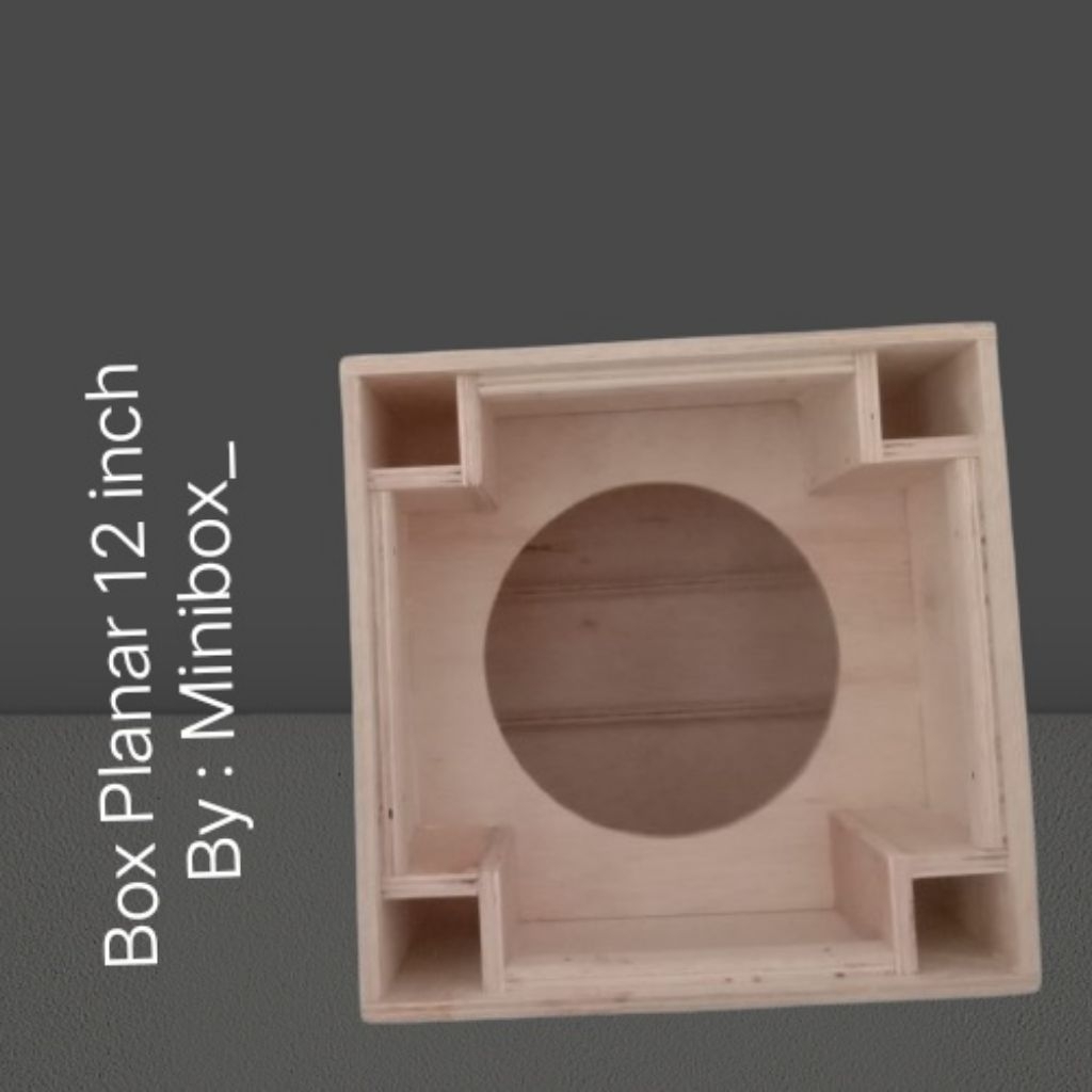 Box Speaker Planar Single 12 inch