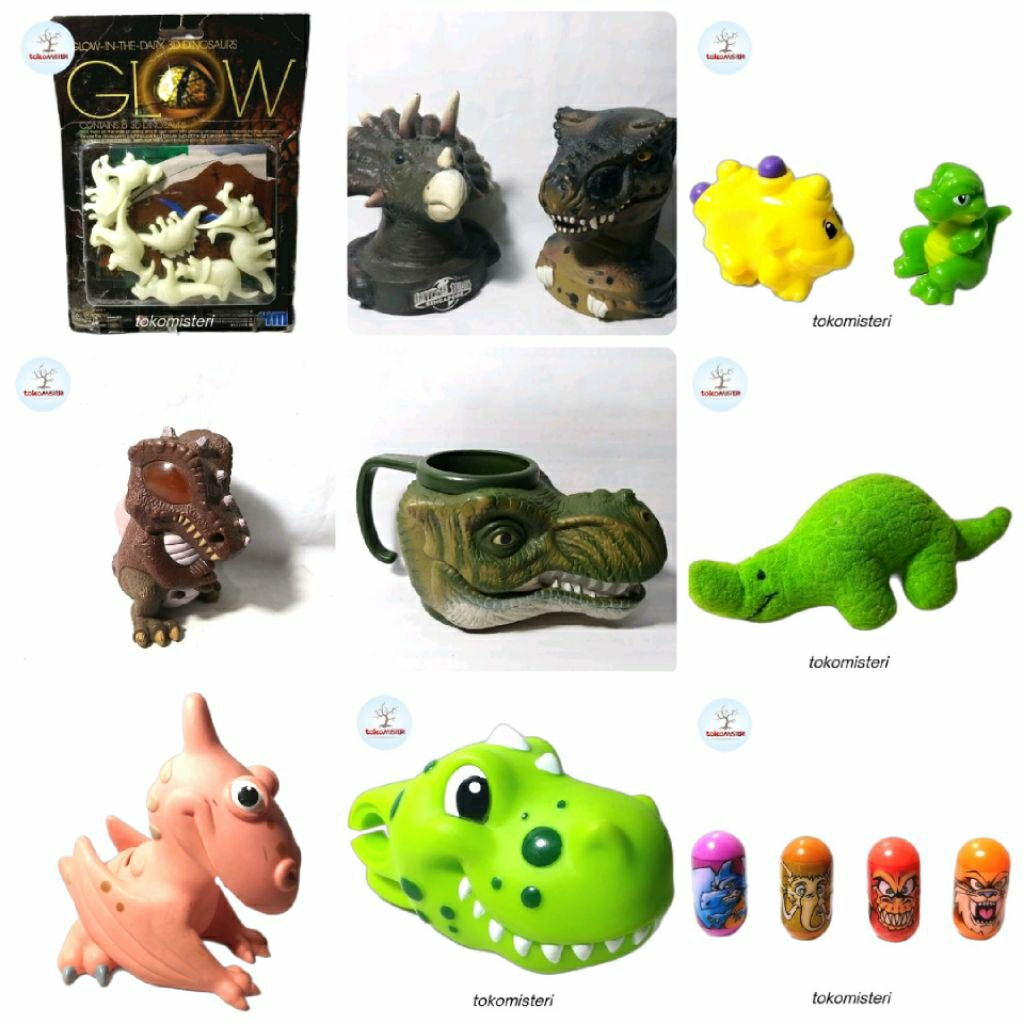 Mug Gelas Celengan Kaset Sega Game Watch Gimbot Mobil Telur Dino Indominus Tyrannosaurus T Rex Arlo 