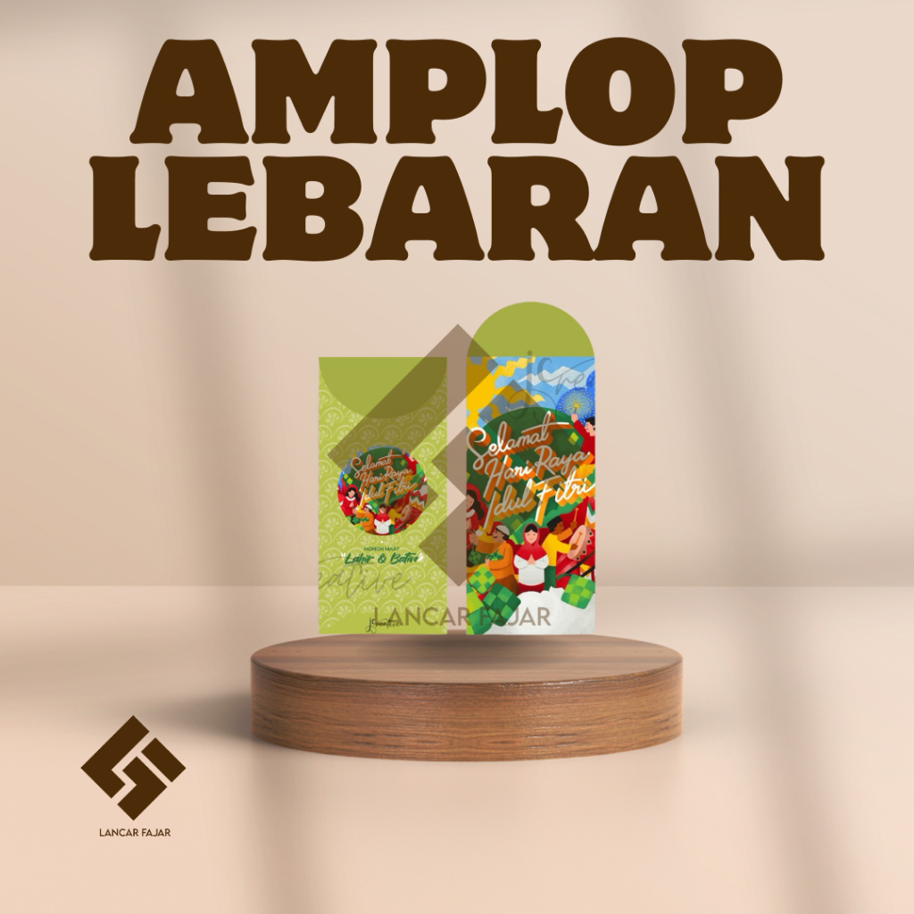 

[5 biji] amplop lebaran idul fitri / angpao lebaran idul fitri ukuran 8x10cm 8x16cm amplop idul fitri kecil besar tanggung