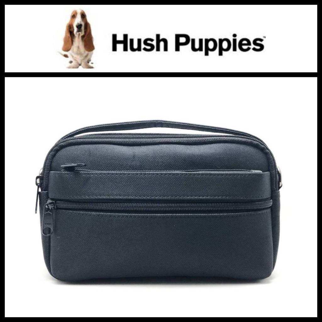 Hush Puppies 2in1 Douglass Pro Clutch pouch crossbody bag tas pria exclusive hss