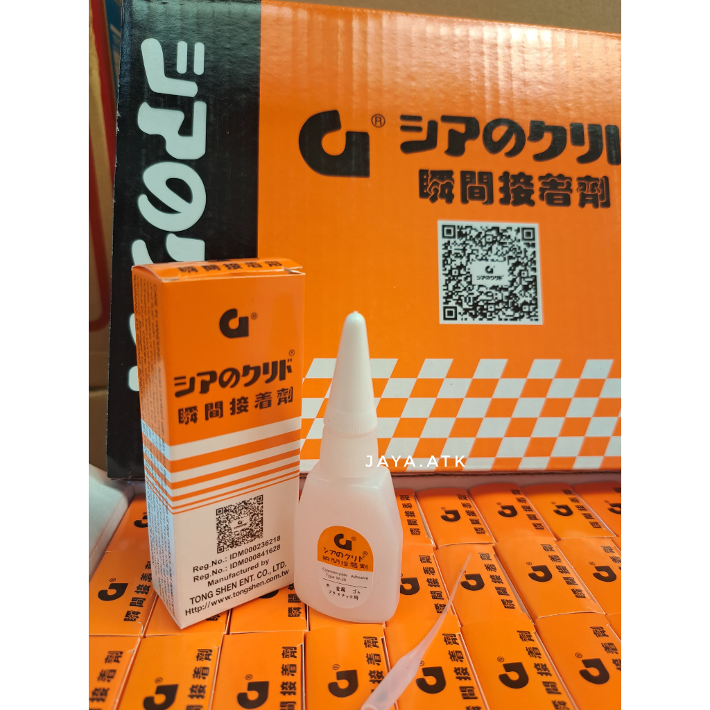 

1PAK 50 PCS LEM KOREA SUPER GLUE LEM CAIR KAYU SERBAGUNA LEM G