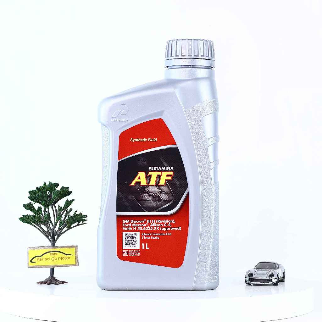 Oli Transmisi Otomatis dan Power Steering 1 Liter Pelumas Sintetis untuk Transmisi Matic dan Power S