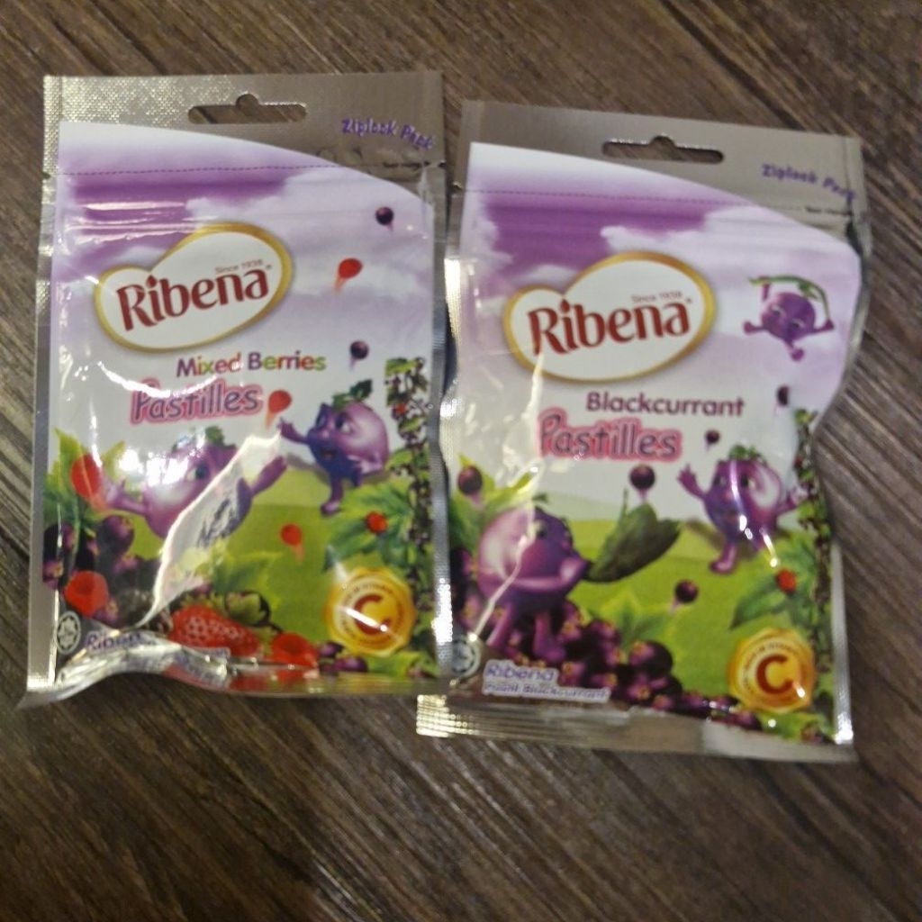 

ribena mixed berries blackcurrant pastilles
