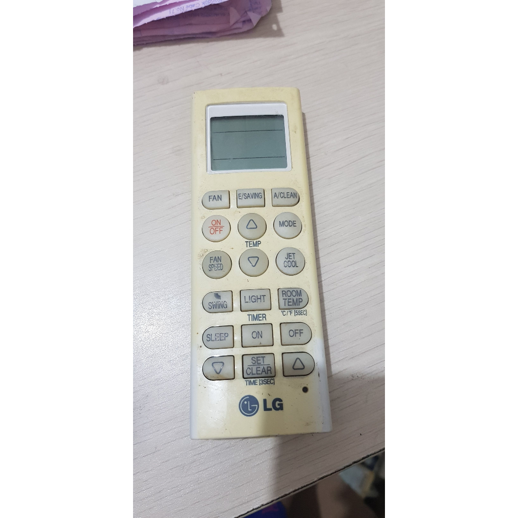 Remote AC LG Bekas Untuk Split AKB73315601