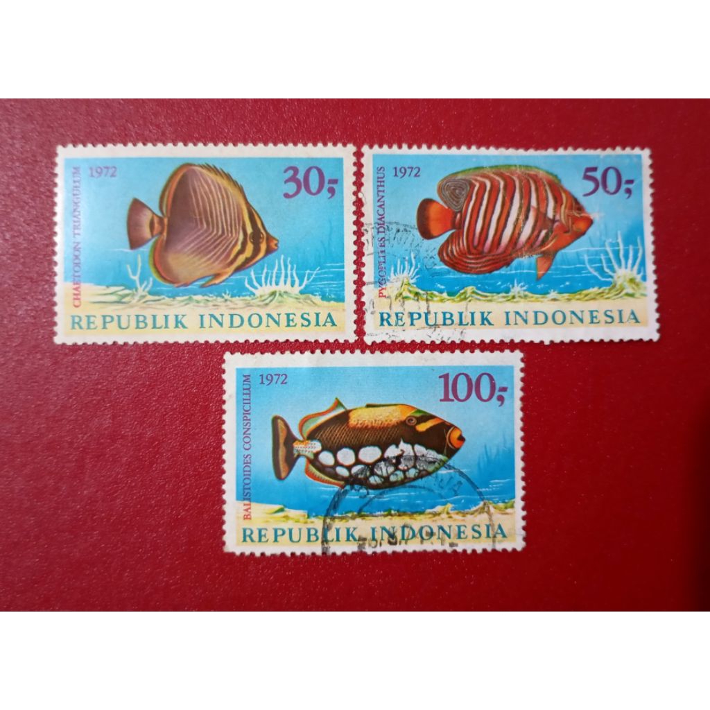 

PRANGKO INDONESIA IKAN HIAS LAUT 1972