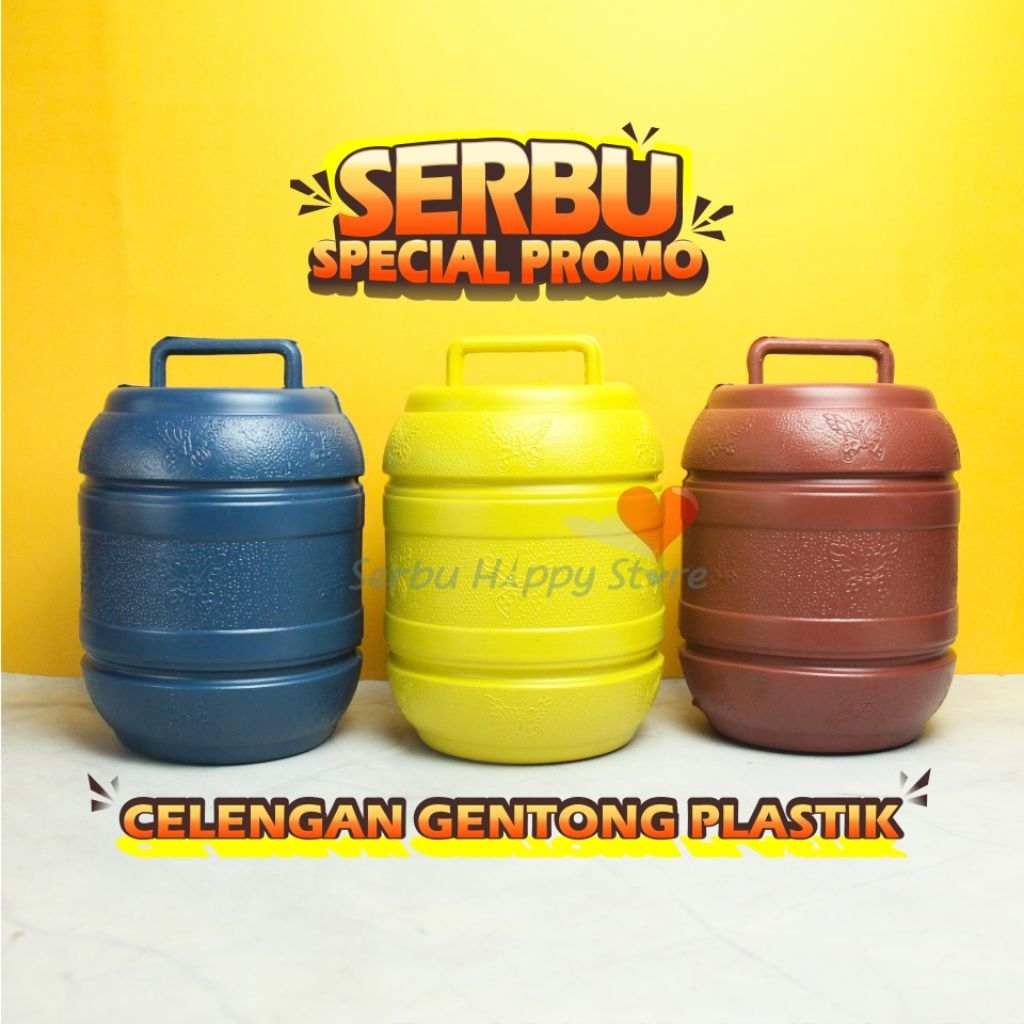 Celengan Gentong Plastik Mini