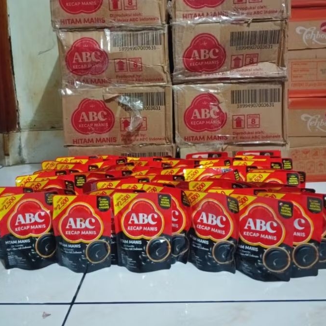 

(12pcs) ABC Kecap Manis 62g kemasan baru kemasan 2500 Promo