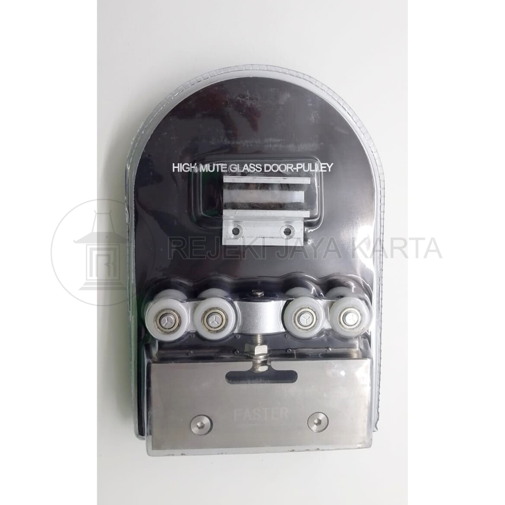 Roda Sliding Pintu Kaca Kotak FASTER Glass Door Pulley/Hanging Wheel