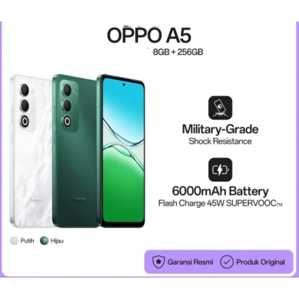 OPPO HP A5 RAM 8+8/256GB NFC