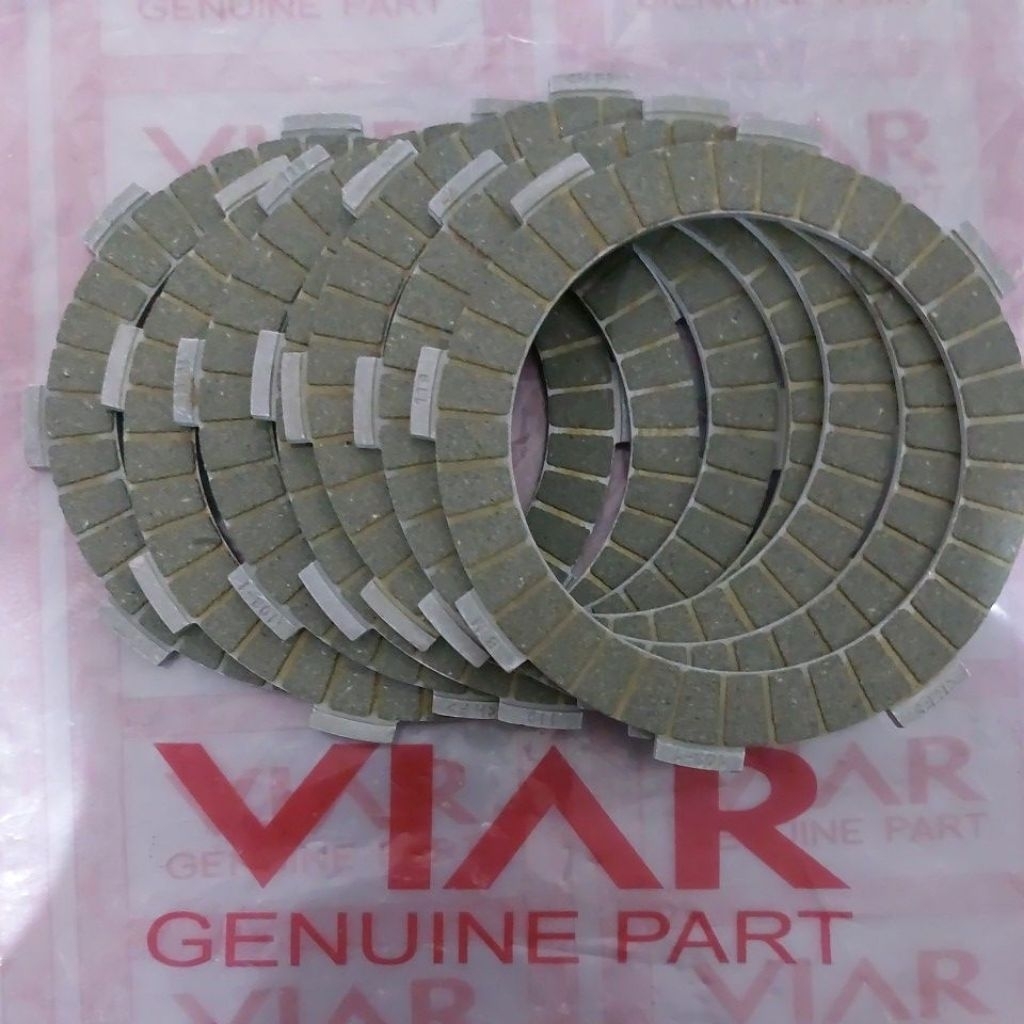 Kampas Kopling Lebar isi 7 Viar Roda3 New ORIGINAL VIAR