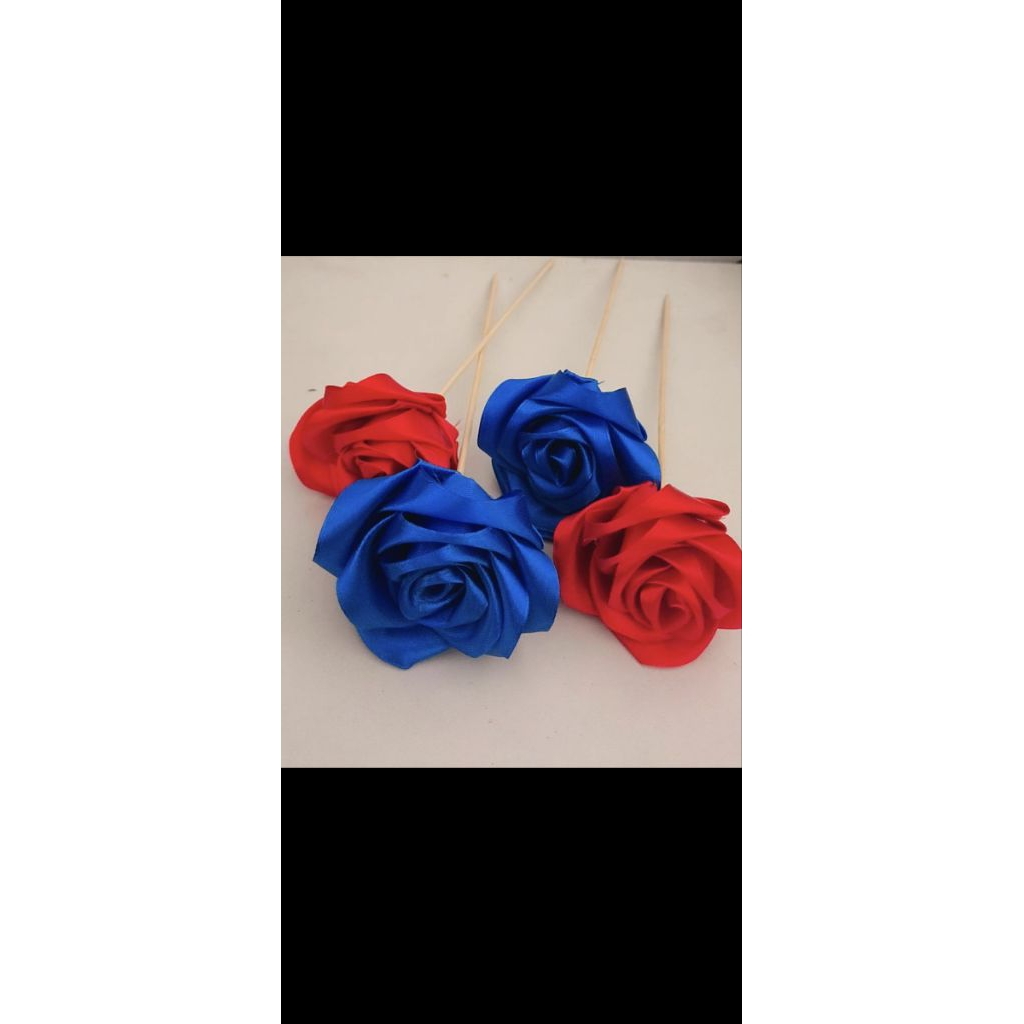 bunga satin satu tangkai