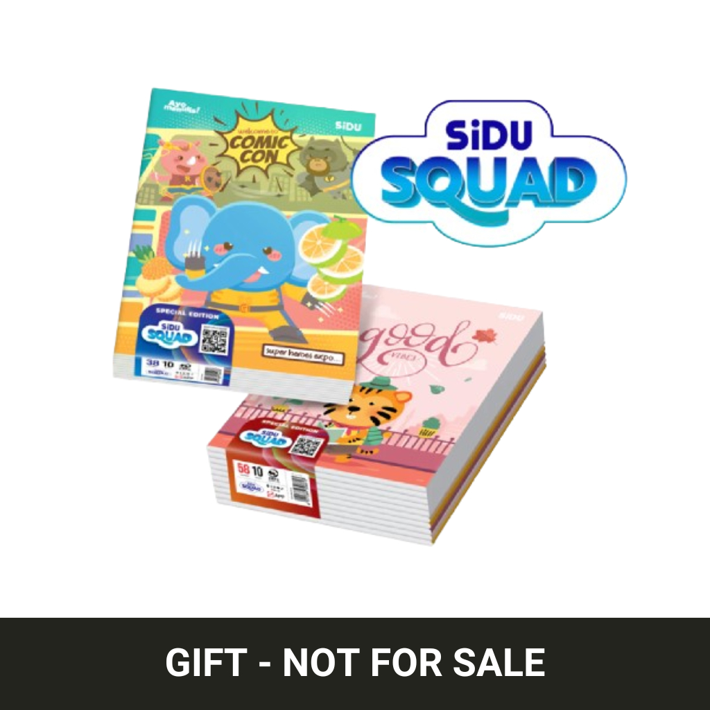 

[Gimmick] Buku Tulis 1 Pack