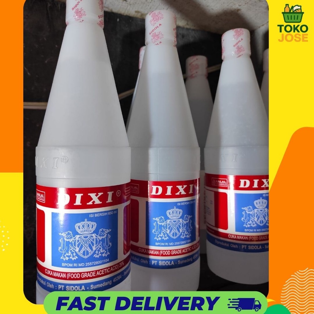 

DIXI Cuka Makan 650ml (1 BOTOL)