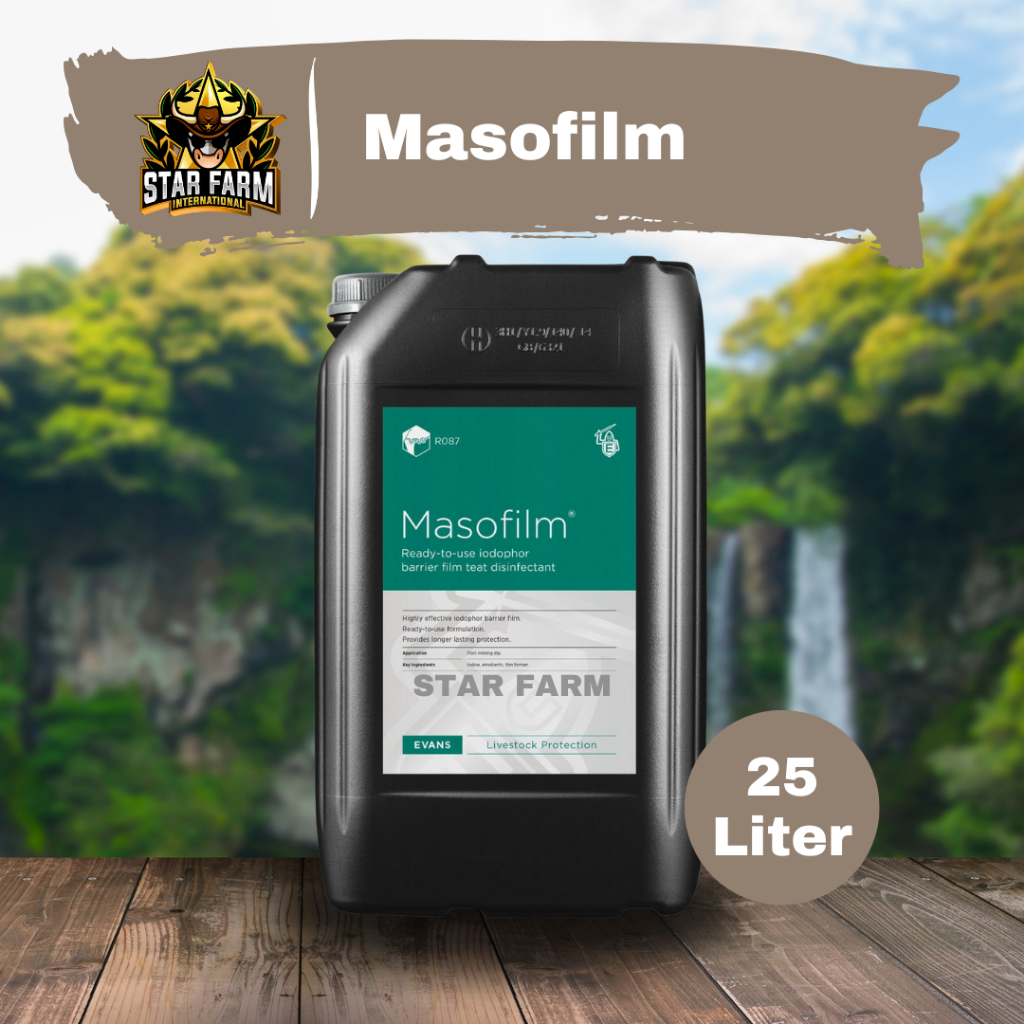 MASOFILM Obat Celup Dipping Ambing Puting Sapi Kambing Perah - STAR FARM