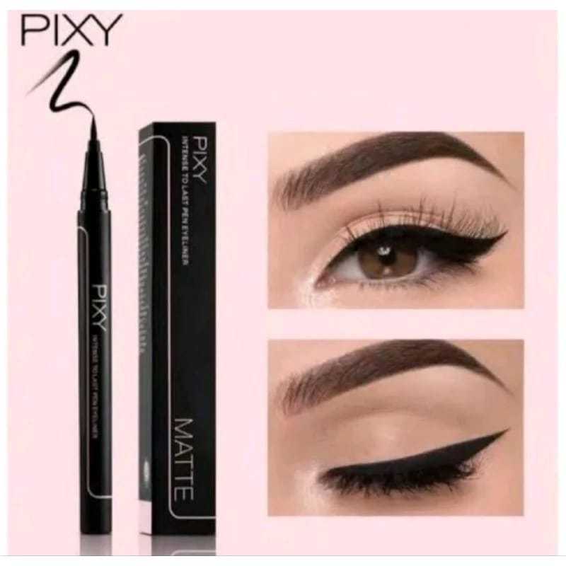 PIXY EYELINER CAIR / PIXY INTENSE TO LAST PEN / EYLENER PEN / EYELINER SPIDOL