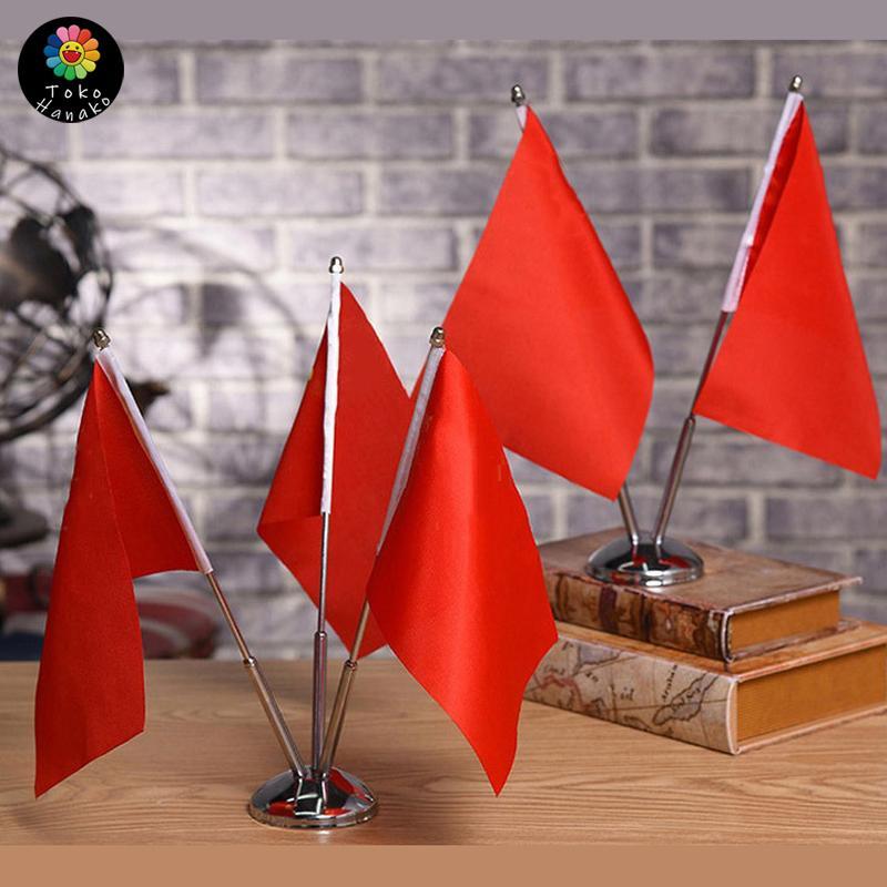 

Stand Tiang 2/3 Bendera Meja Stainless Steel Flag Pole Tiang