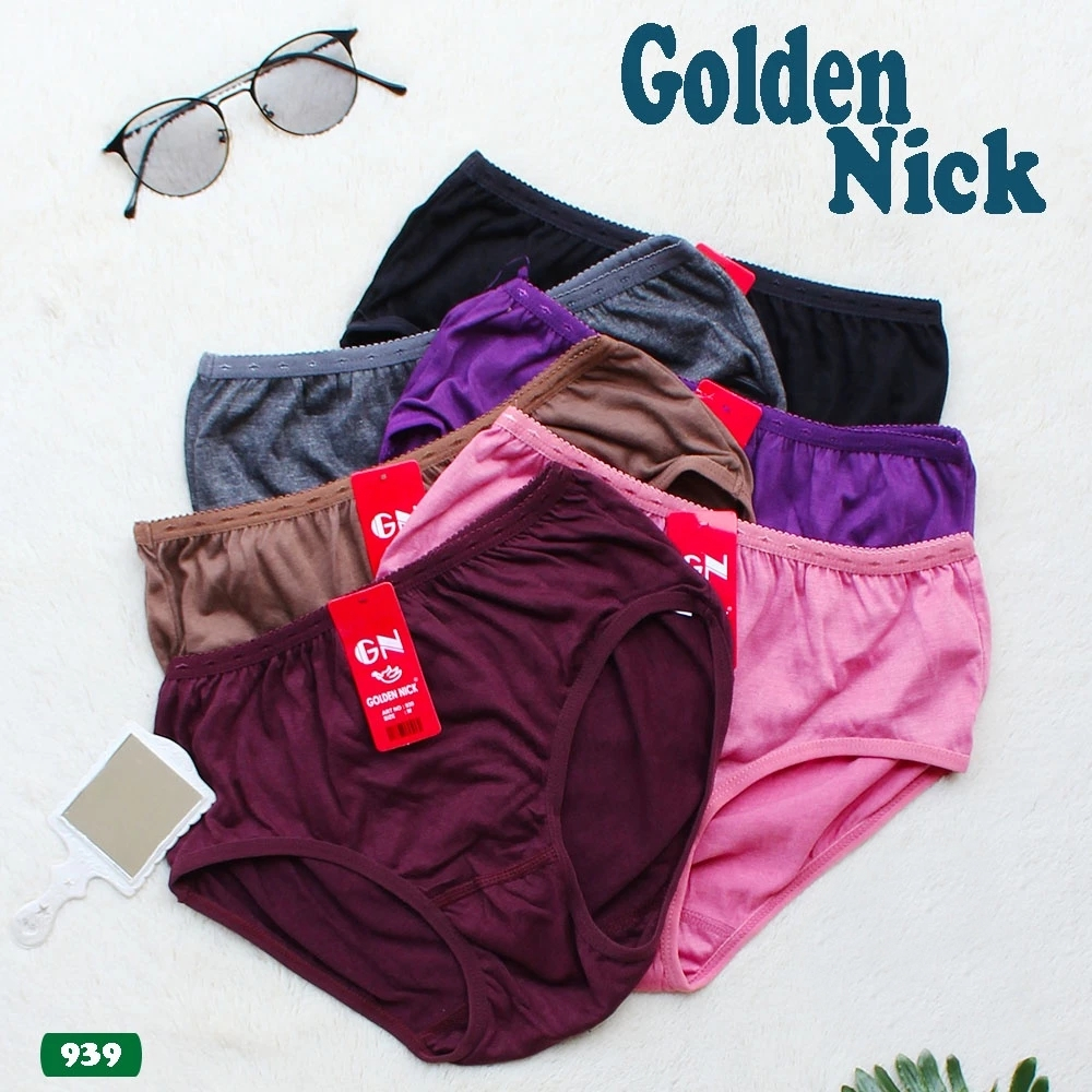 ( 6 Pcs ) CD Golden Nick 939 | Celana Dalam Golden Nick | CD Wanita | Golden Nick | cd golden nick 9