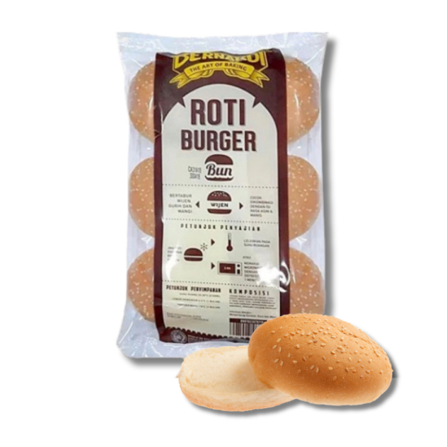 

BERNADI ROTI BURGER WIJEN-BUN ISI 6PCS