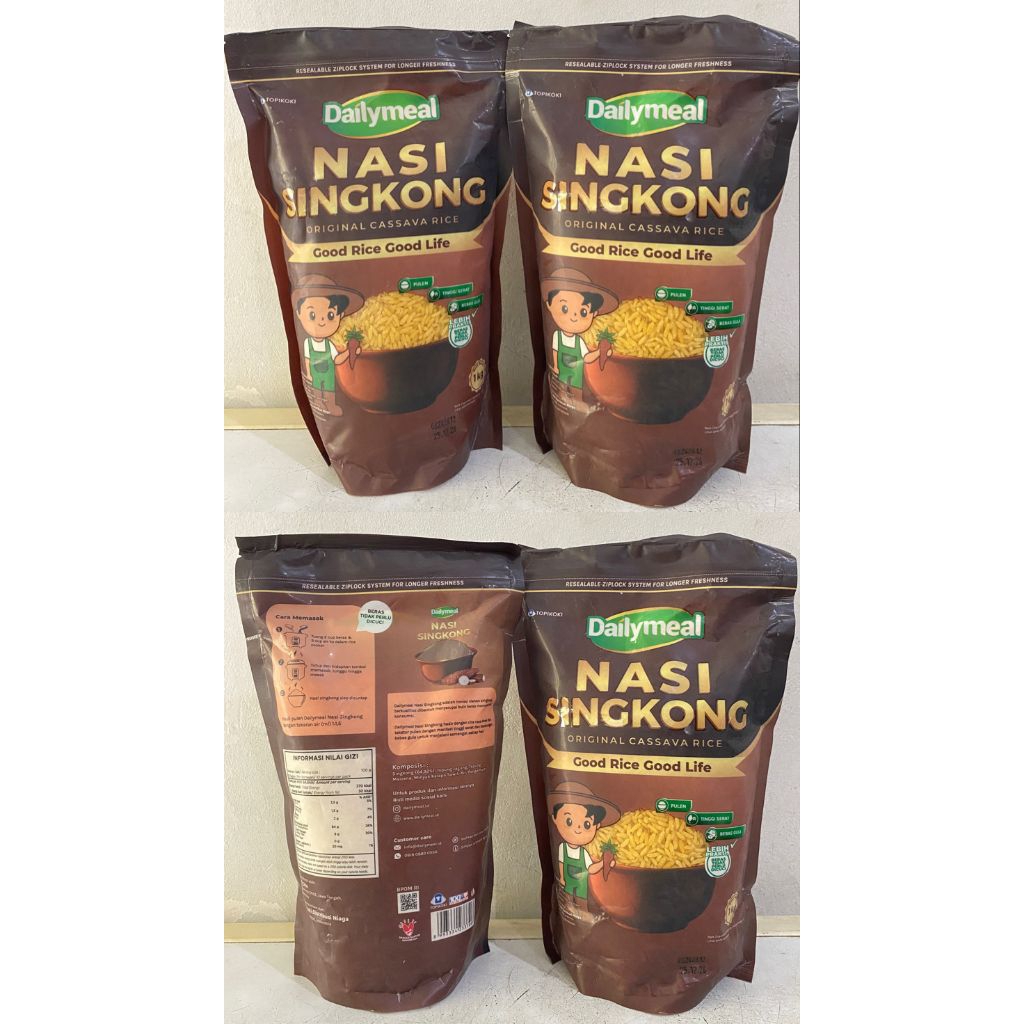 

Dailymeal nasi singkong 1 kg | nasi singkong siap masak | nasi singkong dailymeal