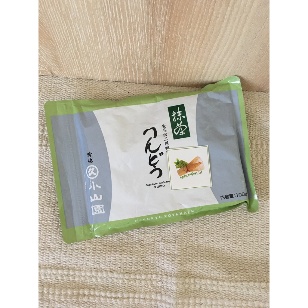 

matcha Marukyu koyamaen Rindo 100gr bag