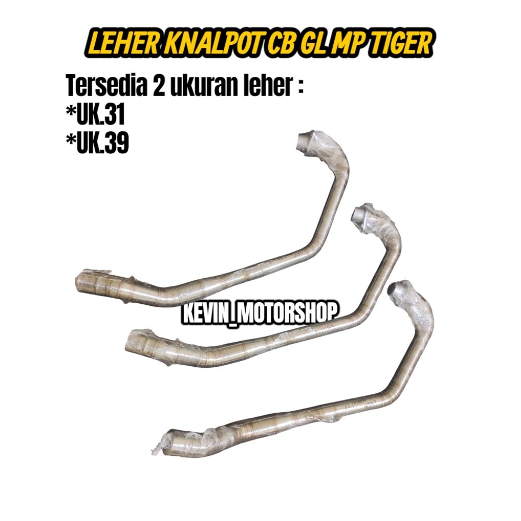 Leher knalpot leheran pipa knalpot honda cb gl100 glpro tiger megapro verza tebal japstyle