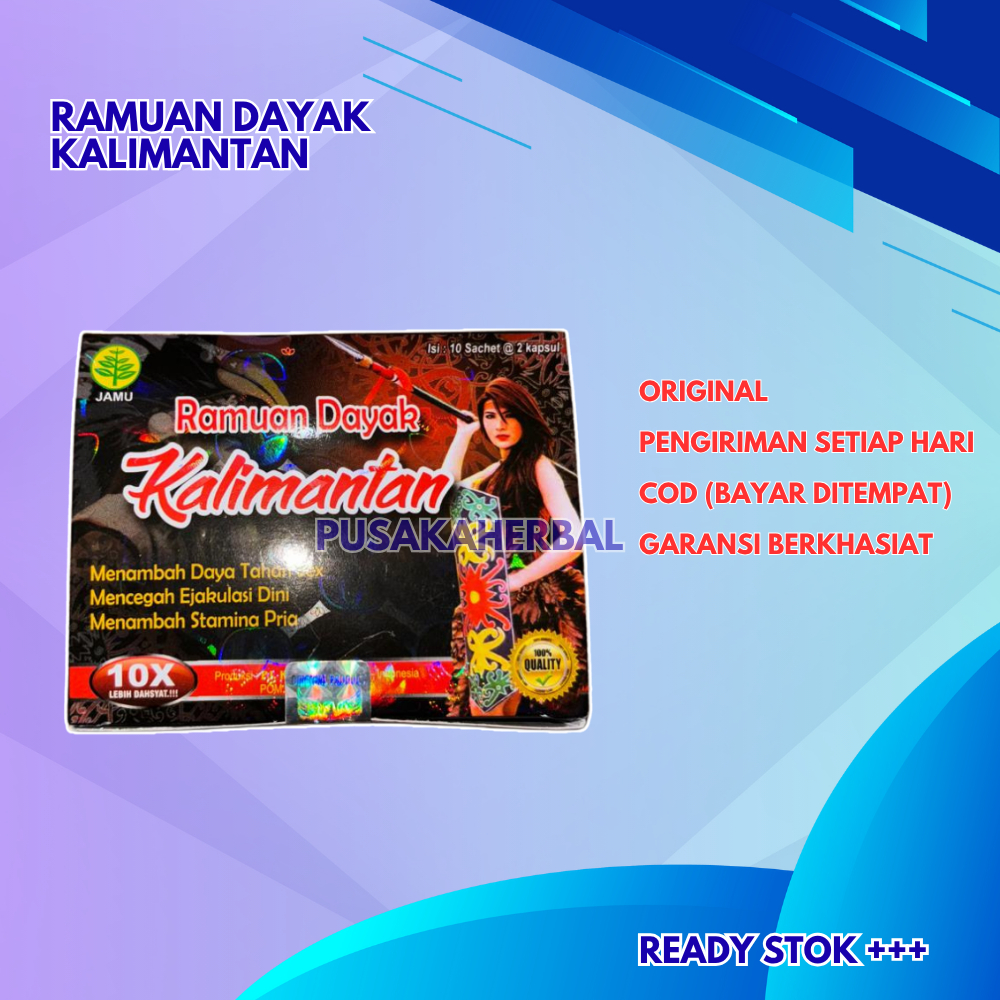 

Ramuan Dayak Kalimantan Kapsul Original