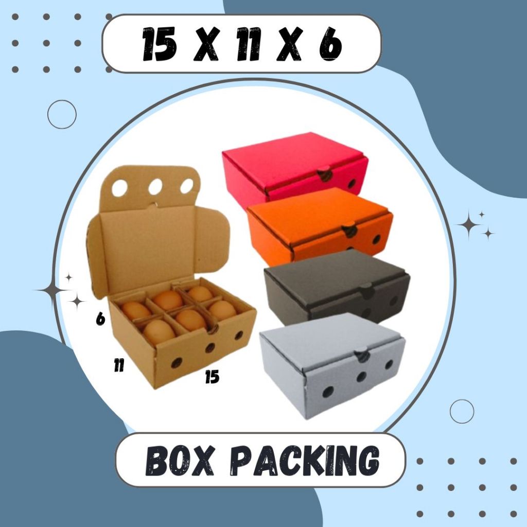 

Kardus 15x11x6 LD Box telur 15x11x6 LD Dus Telur Isi 6 15x11x6 LD Kotak Endog Asin Tray Kardus Balap