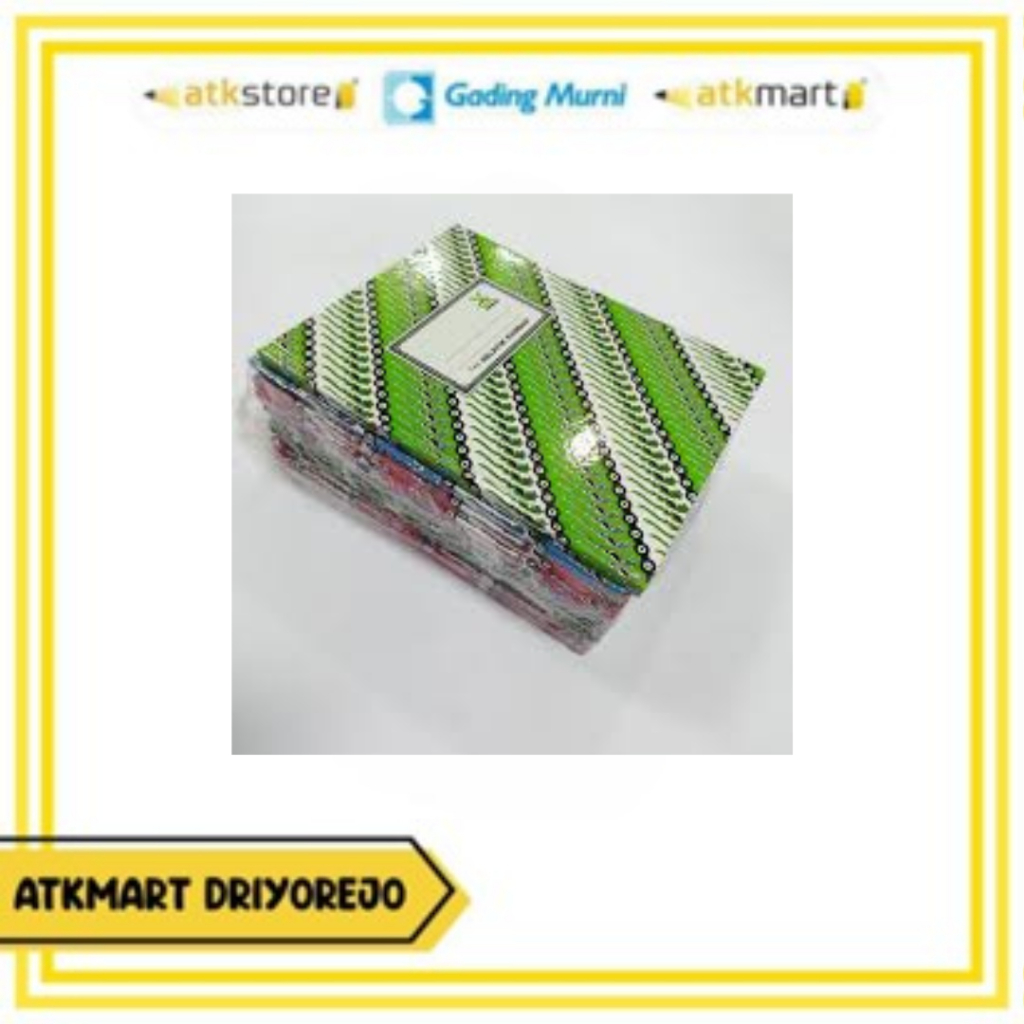 

SILVER HORSE Buku Tulis Kwarto 38 Lembar Motif Batik – Buku Sekolah Anak