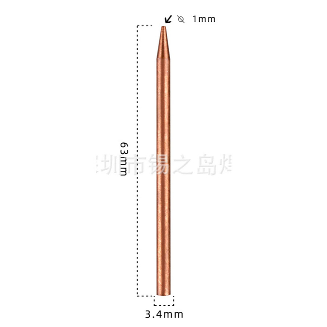 UJUNG MATA SOLDER SOLDER TEMBAGA ASLI 30W 40W 60W