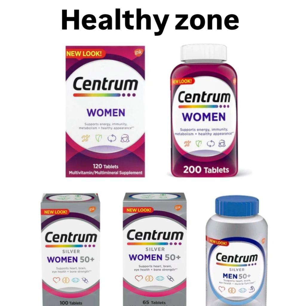 centrum women centrum men ,women 50+ ORI USA