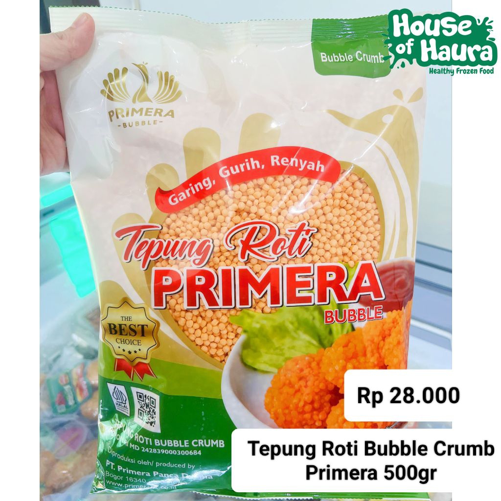 

Tepung Roti Bubble crumble