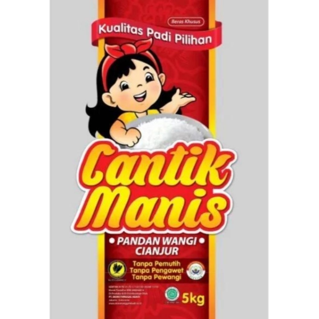 

CANTIK MANIS BERAS PANDAN WANGI CIANJUR 5Kg