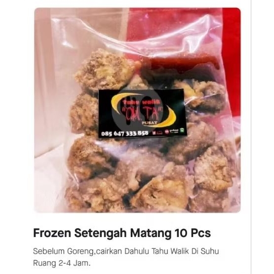 

Tahu Walik OM TA (isi 10 pcs) Frozen Yuktukoni Jogja