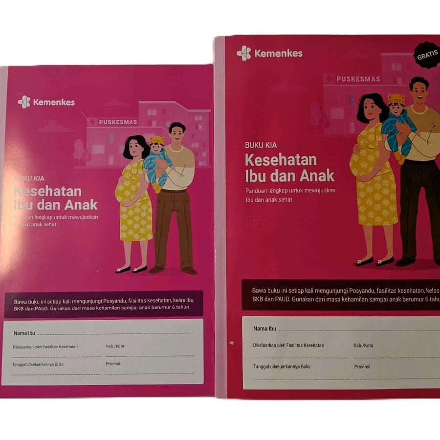 BUKU KIA JUMBO Buku Kesehatan Ibu dan Anak JUMBO Edisi Terbaru Stiker P3