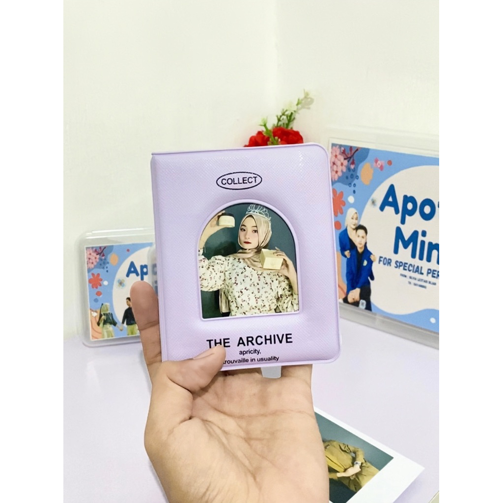 Photo Album Card Polaroid Album kenangan untuk pacar keluarga dan sahabat