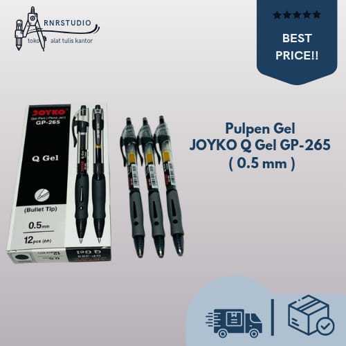 

Pulpen Gel JOYKO Q Gel GP-265 (0.5mm)
