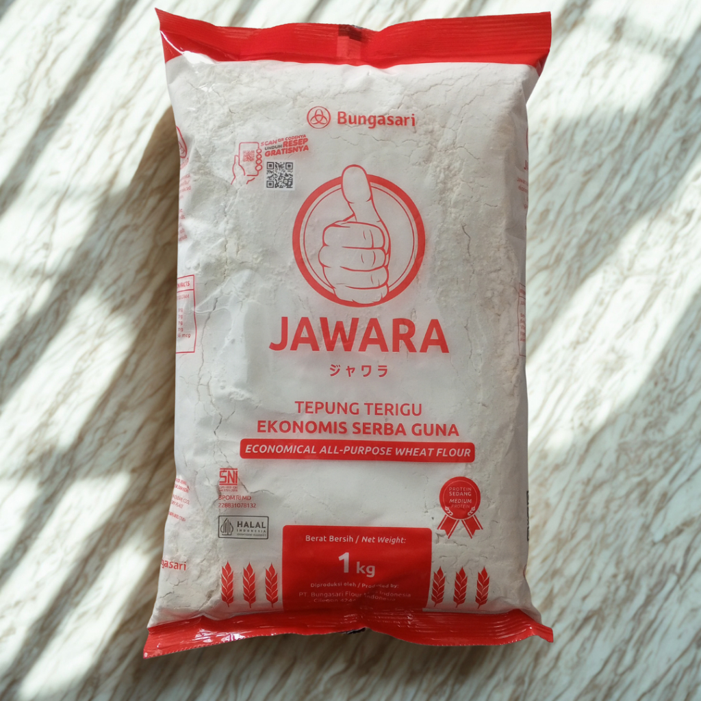 

Tepung Terigu Jawara 1 KG Kemasan Ekonomis Promo murah