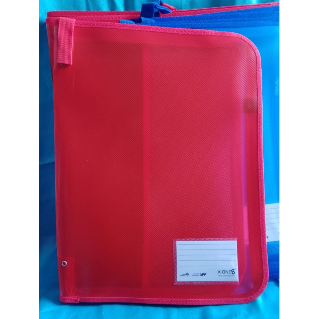 

Promo Cuci Gudang" Map Zipper Resleting X-One Ukuran F4/Folio