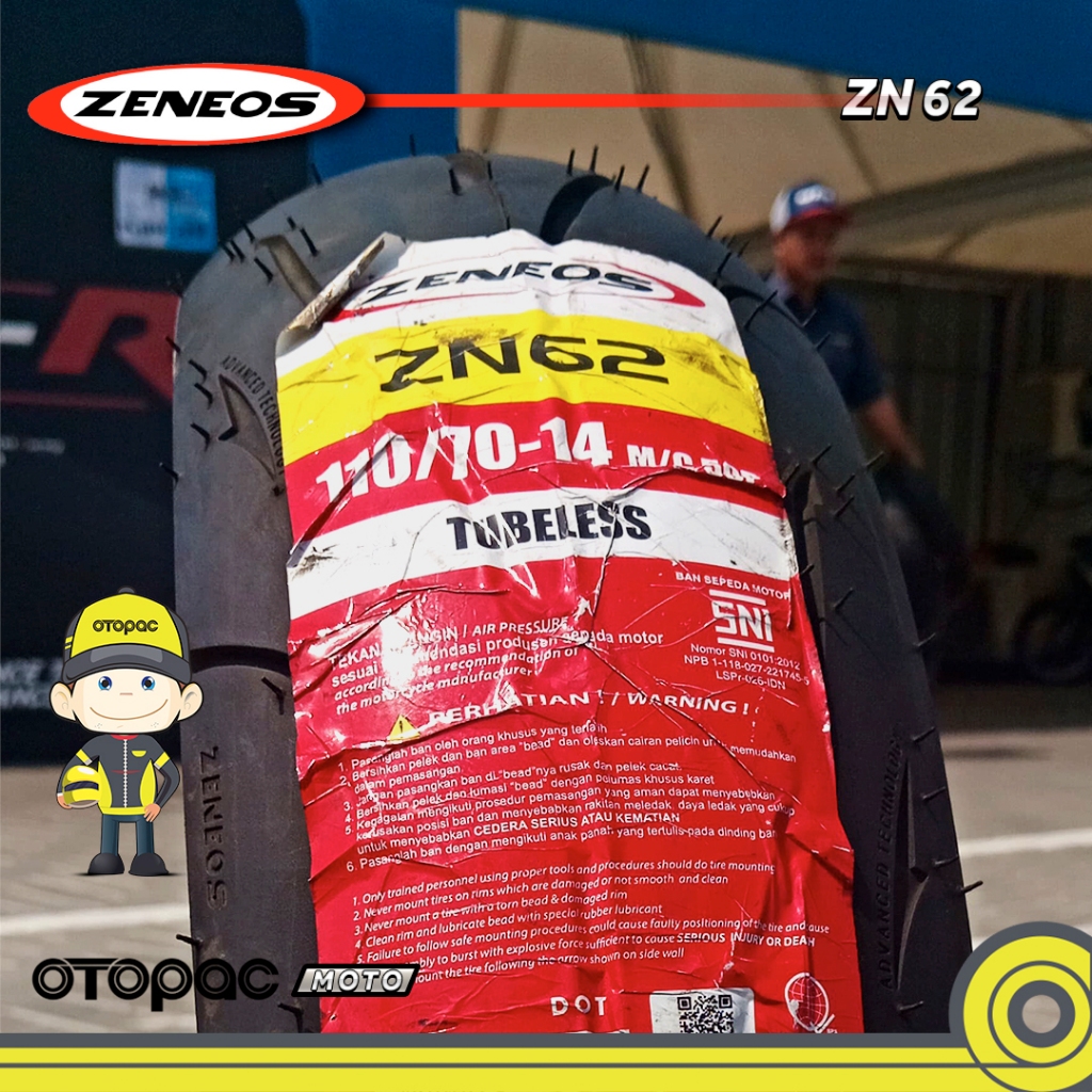 BAN MOTOR ZENEOS ZN62 110/70-14