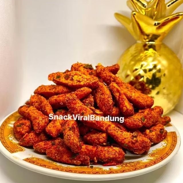 

Basreng pedas jeruk 500gr snack sultan bandung