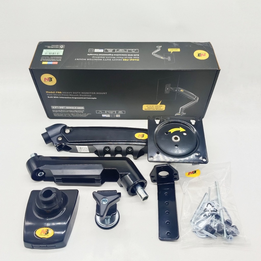 Bracket Monitor NB Single F80 17CM-30CM Monitor Bracket NB Single F80 17-30